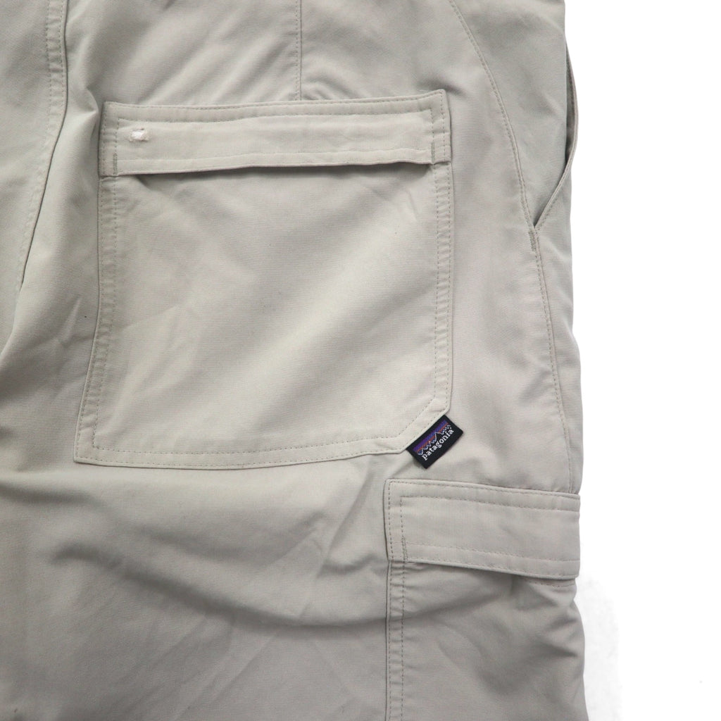 patagonia 00年代 ショート カーゴパンツ ハーフパンツ L ベージュ ポリエステル 11278