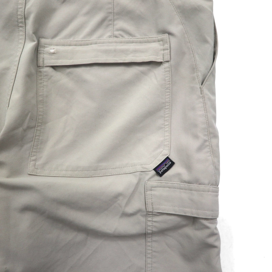 patagonia 00年代 ショート カーゴパンツ ハーフパンツ L ベージュ ポリエステル 11278