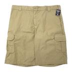 日本然リトテ-古着オンライン-Dickies リラックス フィット カーゴショーツ ハーフパンツ 42 ベージュ ポリエステル コットン FLEX ニカラグア製 未使用品-Dickies Relaxed Fit Cargo Shorts Half Pants 42 Beige Polyester Cotton FLEX Nicaragua Made Unused