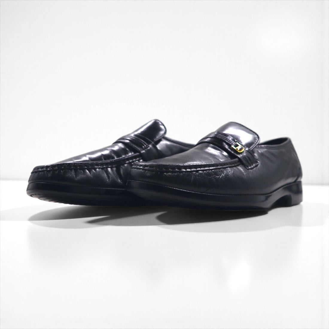 FLORSHEIM スリッポン ローファー 28.5cm ブラック レザー COMFORTECH 17088