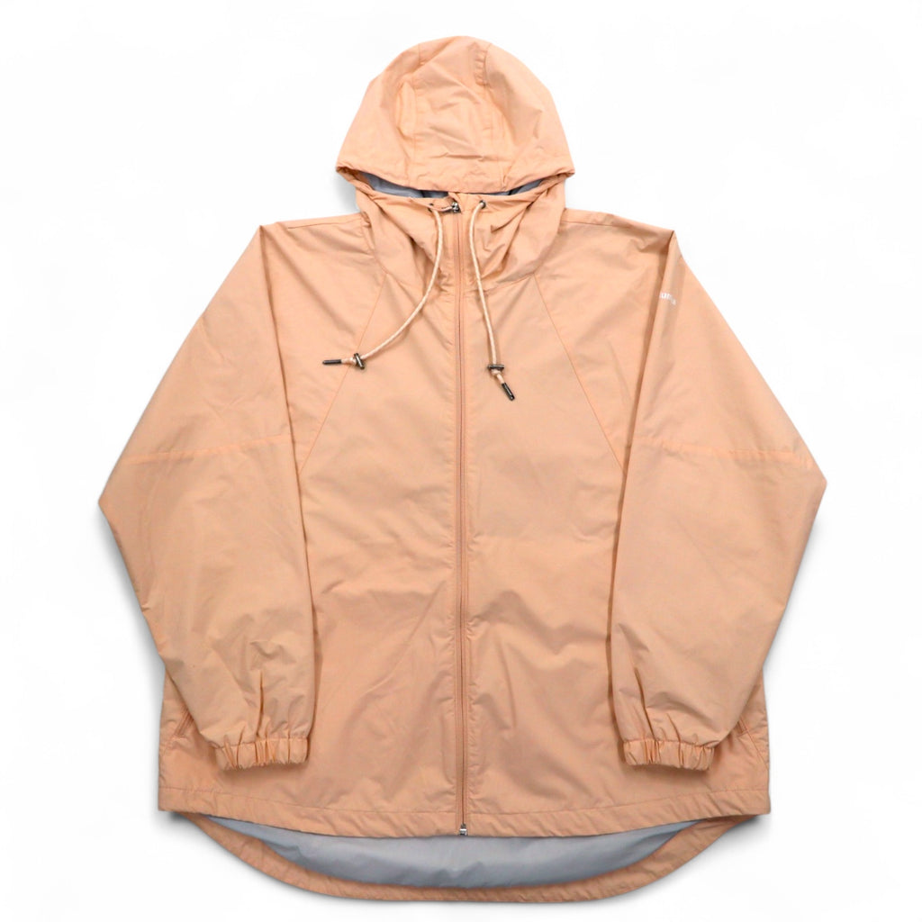 Columbia Park Jacket Mountain Parka Rain Jacket L Pink Nylon Drawcord