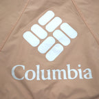 Columbia Park Jacket Mountain Parka Rain Jacket L Pink Nylon Drawcord