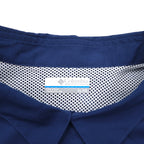 Columbia PFG オムニシェード OMNI-SHADE スラックタイドキャンプシャツ フィッシングシャツ XL ネイビー ポリエステル FM7042