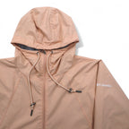 Columbia Park Jacket Mountain Parka Rain Jacket L Pink Nylon Drawcord