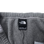 THE NORTH FACE フリース イージーパンツ XL グレー ポリエステル サイドライン US規格 エルサルバドル製