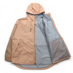 Columbia Park Jacket Mountain Parka Rain Jacket L Pink Nylon Drawcord