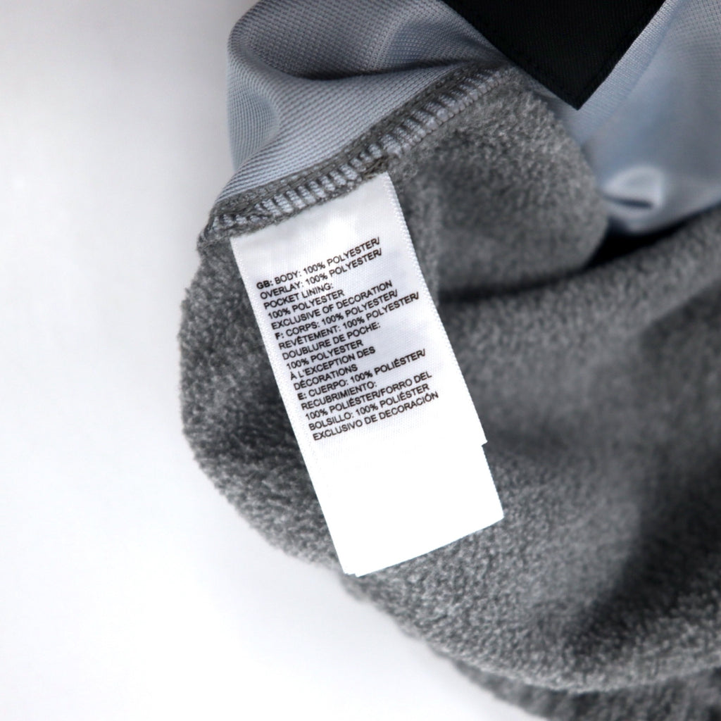 THE NORTH FACE フリース イージーパンツ XL グレー ポリエステル サイドライン US規格 エルサルバドル製
