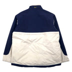 NIKE Insulated Jacket Ripstop Nylon Jacket XL Beige Filled with Polyester Swoosh Logo Embroidery