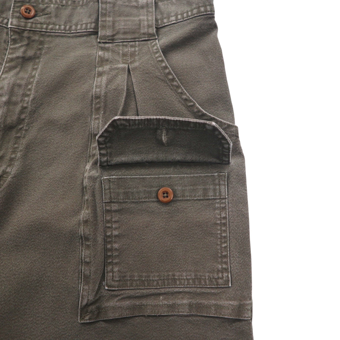 Cabela's 90s Bush Shorts, Khaki Cotton, Pocket, Size L