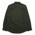 Wrangler Work Shirt M Khaki Epic Soft Long Sleeve Twill Woven Shirt HLB2AWG Unused
