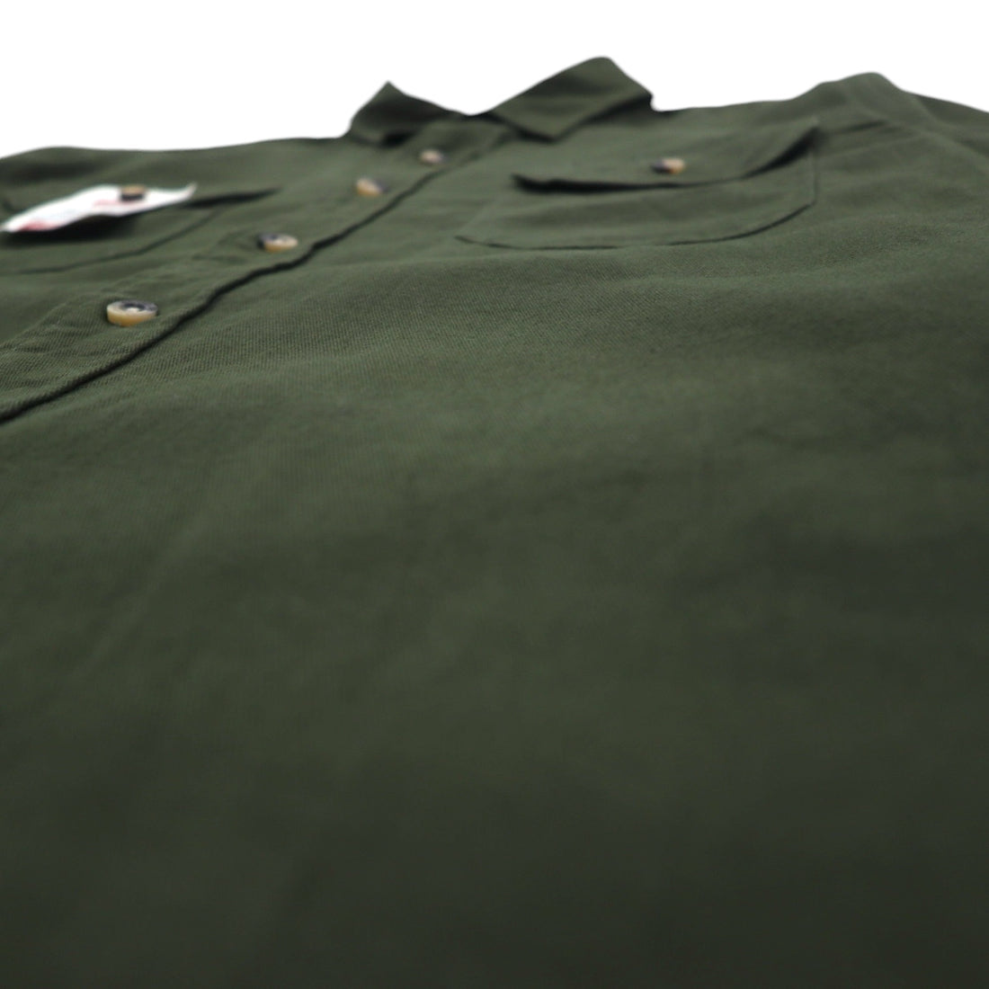 Wrangler Work Shirt M Khaki Epic Soft Long Sleeve Twill Woven Shirt HLB2AWG Unused