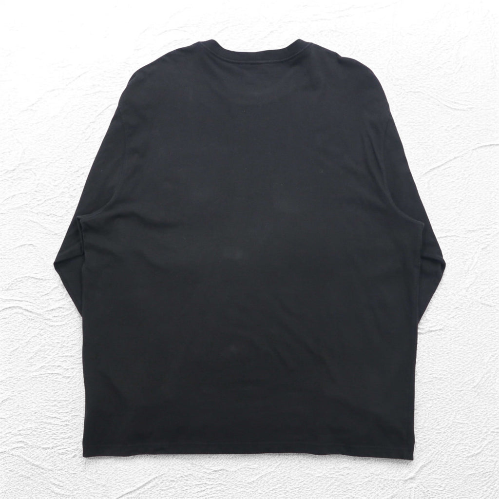 carhartt ルーズフィット ポケット付き ロングスリーブ Tシャツ ロンT 2XL LOOSE FIT ブラック K126 グアテマラ製