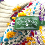 DENIM TEARS Tremaine Hat with Pom-Pom, OS Multicolor, SAR415