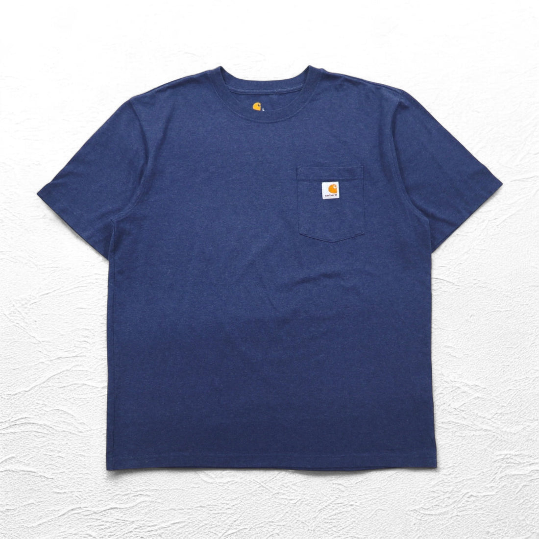 Carhartt Pocket T-Shirt PokeTL Blue ORIGINAL FIT Made in Guatemala