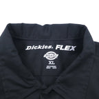 Dickies FLEX Short Sleeve Work Shirt, XL, Black, Polyester/Cotton, WS675, Unused