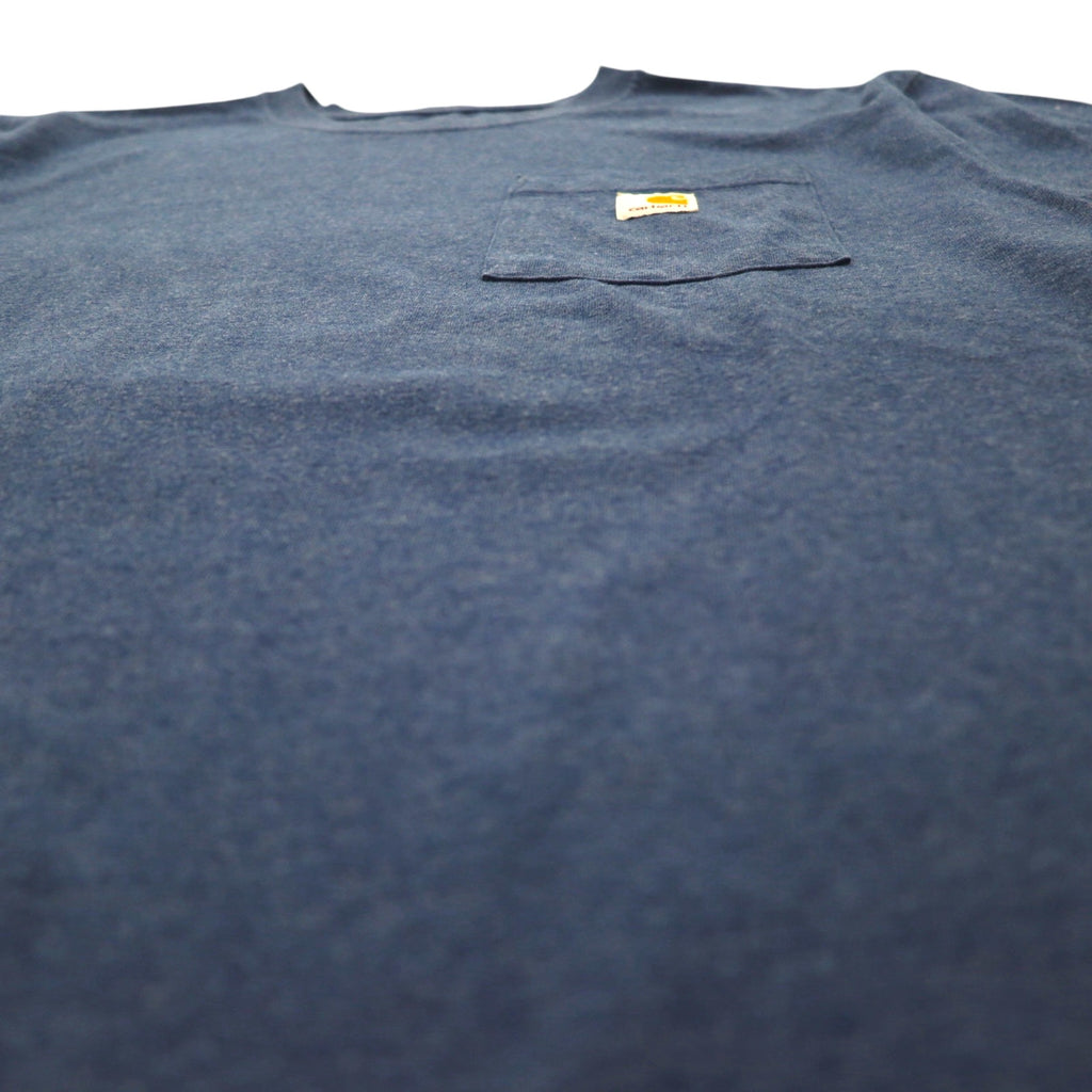 Carhartt Pocket T-Shirt PokeTL Blue ORIGINAL FIT Made in Guatemala