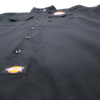 Dickies FLEX Short Sleeve Work Shirt, XL, Black, Polyester/Cotton, WS675, Unused