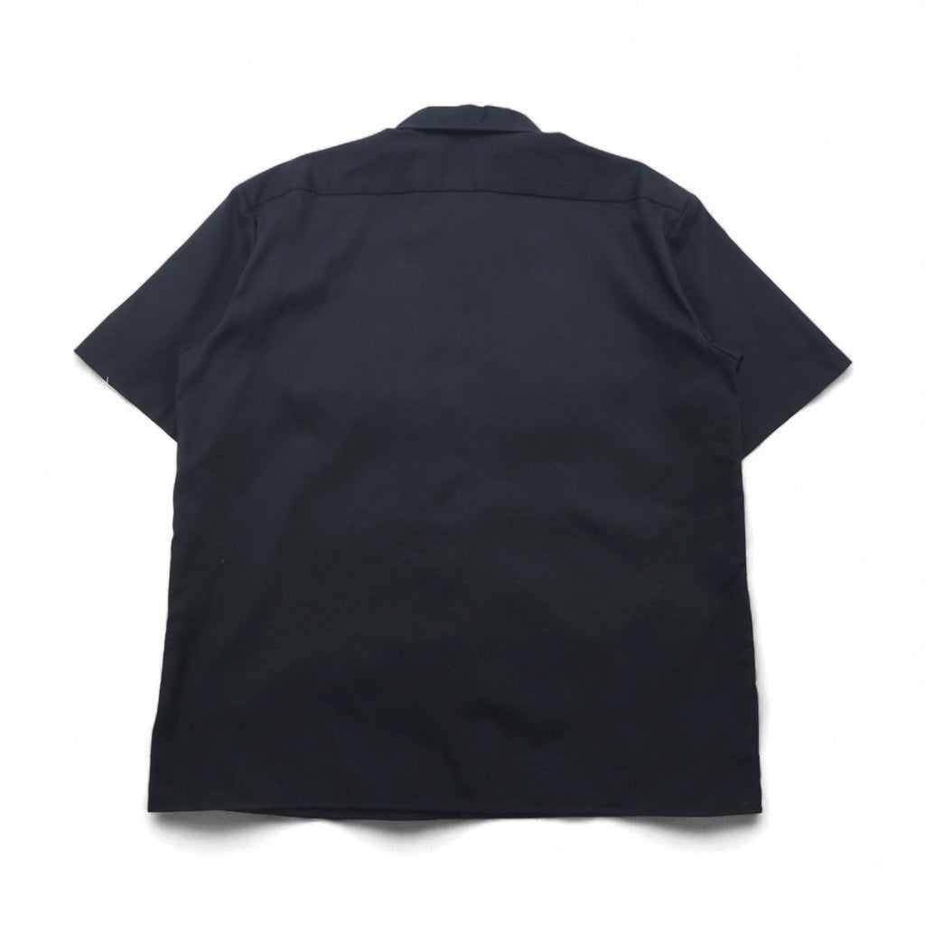 Dickies FLEX Short Sleeve Work Shirt, XL, Black, Polyester/Cotton, WS675, Unused