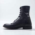 Justin レースアップブーツ 27.5cm ブラック キルト レザー STYLE 506 73170 V1511