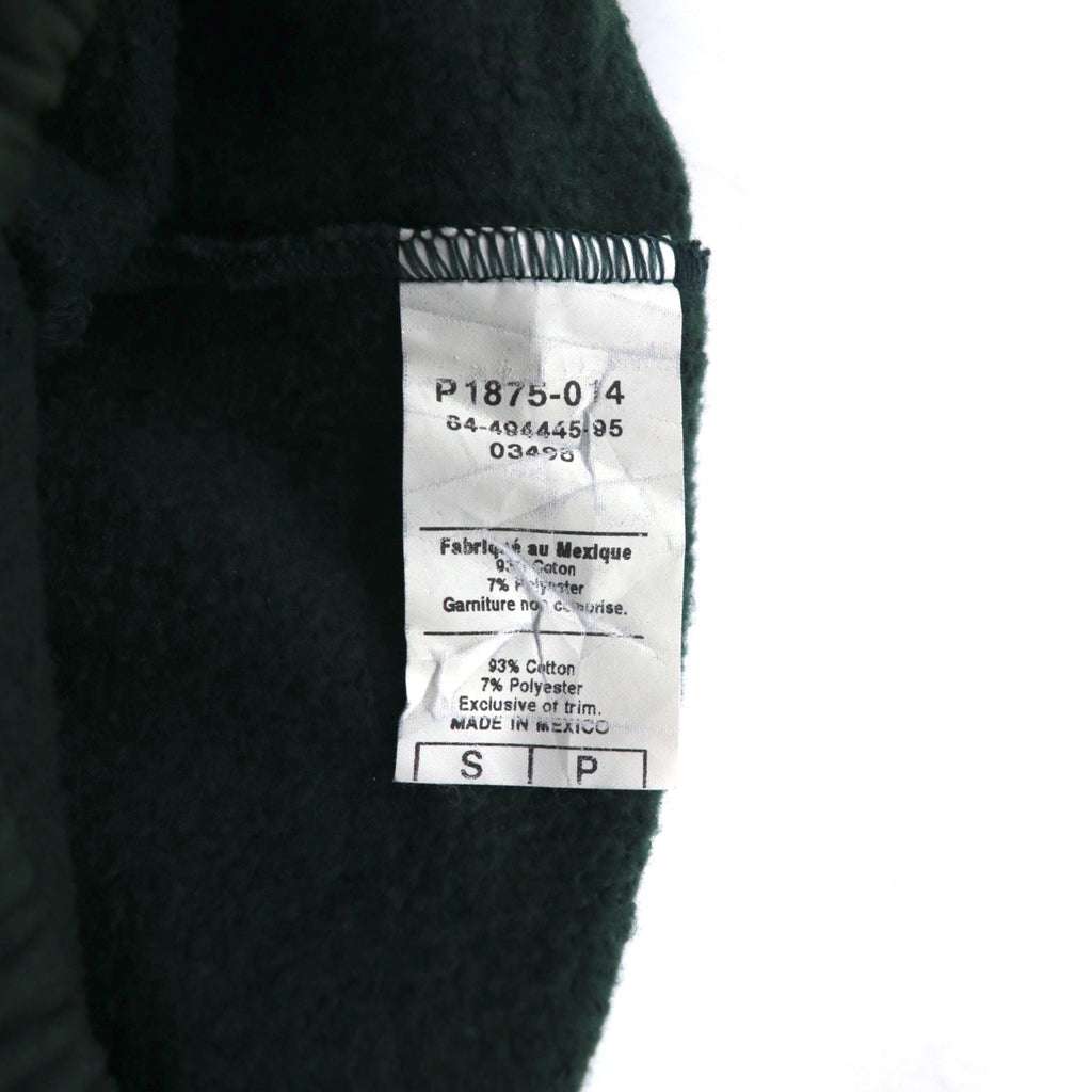 Champion スウェットパンツ S グリーン コットン 裏起毛 バータグ メキシコ製