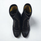 Justin レースアップブーツ 27.5cm ブラック キルト レザー STYLE 506 73170 V1511