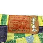Denim Tears × Levi's 501(R) DT デニムパンツ Quilted ジーンズ L Gullah Green PC9-A1592-0005