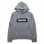 STARTER BLACK LABEL Box Logo Pullover Hoodie S Gray JAKE PRINT PULL PARKA ST-1602-106