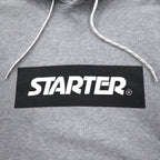 STARTER BLACK LABEL Box Logo Pullover Hoodie S Gray JAKE PRINT PULL PARKA ST-1602-106