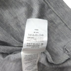 POLO RALPH LAUREN Classic Fit Polo Shirt, Size L, Gray Cotton, Pique with Small Pony Embroidery