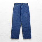 carhartt リラックスフィット ネルライナー デニムパンツ XL インディゴ ブルー 裏地 チェック B172 DST メキシコ製