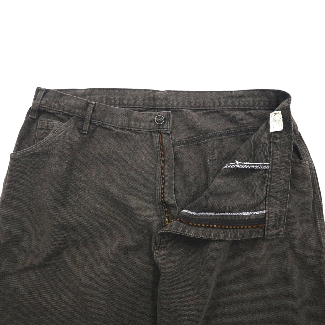 Dickies ダック地 ペインター ショートパンツ ハーフパンツ L グレー コットン 3990