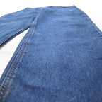 carhartt リラックスフィット ネルライナー デニムパンツ XL インディゴ ブルー 裏地 チェック B172 DST メキシコ製