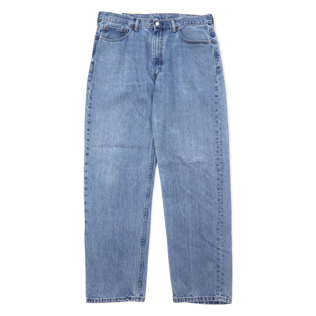日本然リトテ-古着オンライン-Levi's 550 リラックスフィット テーパード ジーンズ ライトストーンウォッシュ デニムパンツ 38 ブルー コットン ジッパーフライ USAライン 550-4834 メキシコ製-Levi's 550 Relaxed Fit Tapered Jeans Light Stone Wash Denim Pants 38 Blue Cotton Zipper Fly USA Line 550-4834 Mexico Made