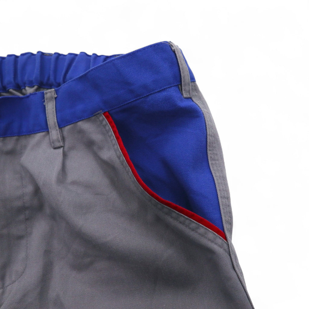 Vintage German Made Utility Pants PLANAM German Euro Work Double Knee Work Pants M Grey Cotton Reflector