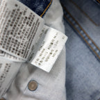 Levi's 550 Relaxed Fit Tapered Jeans Light Stone Wash Denim Pants Size 38 Blue Cotton Zipper Fly USA Line 550-4834 Made in Mexico