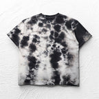 POISON Band T-Shirt XL Tie-dye White Grey Skull Made in Mexico