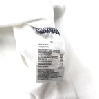 NAUTICA Polo Shirt XL Navy Blue White Cotton Pique One Point Logo Embroidery