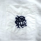 POLO RALPH LAUREN Classic Oxford Shirt, Medium, White Cotton, Embroidered, Chest Pocket