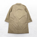 Burberrys 80s Balmacan Coat, Medium, Beige, Removable Nova Check Liner