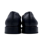 NUVOLA BY Santoni Uチップ モックトゥー ドレスシューズ 27cm ブラック レザー 64124601