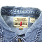 Levi's RED TAB 90年代 デニムシャツ L インディゴ ブルー メタルボタン ビッグサイズ
