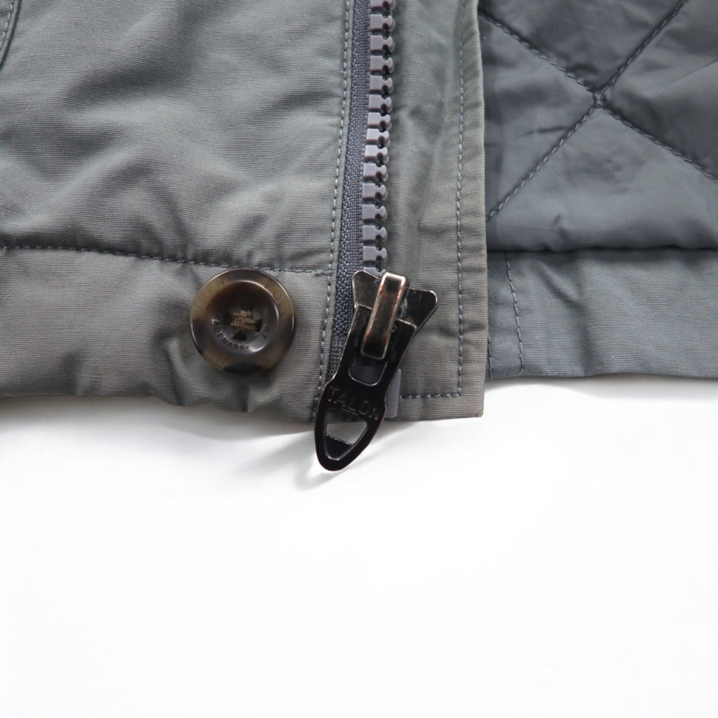 POLO RALPH LAUREN M-65 Field Jacket Military Jacket L Gray Logo Patch