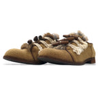 hender scheme ドレスシューズ 5 ( 27 - 27.5cm ) キャメル duffle ラビットファー 11a-at-002