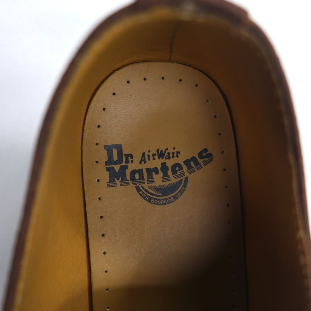 Dr. Martens 3-hole dress shoes, 27cm, brown leather, plain toe, 27161