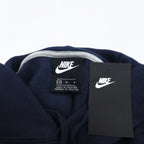 NIKE Pullover Hoodie M Navy JUST DO IT HOODIE 928717-451 Made in Pakistan Unused