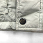 LONDON FOG 90年代 65/35クロス スタンドカラー ダウンジャケット 2XL ベージュ ドローコード
