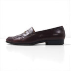 Salvatore Ferragamo ホースビット ローファー 27.5cm レザー モカシン 4505 220 イタリア製