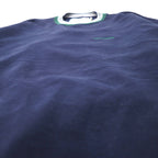 K-Products USA 90's HEAVY WEIGHT Ribline Sweatshirt XL Navy Cotton