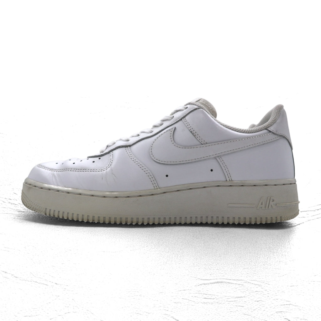 NIKE Air Force 1 '07 Sneakers 27cm White Leather 315122-111