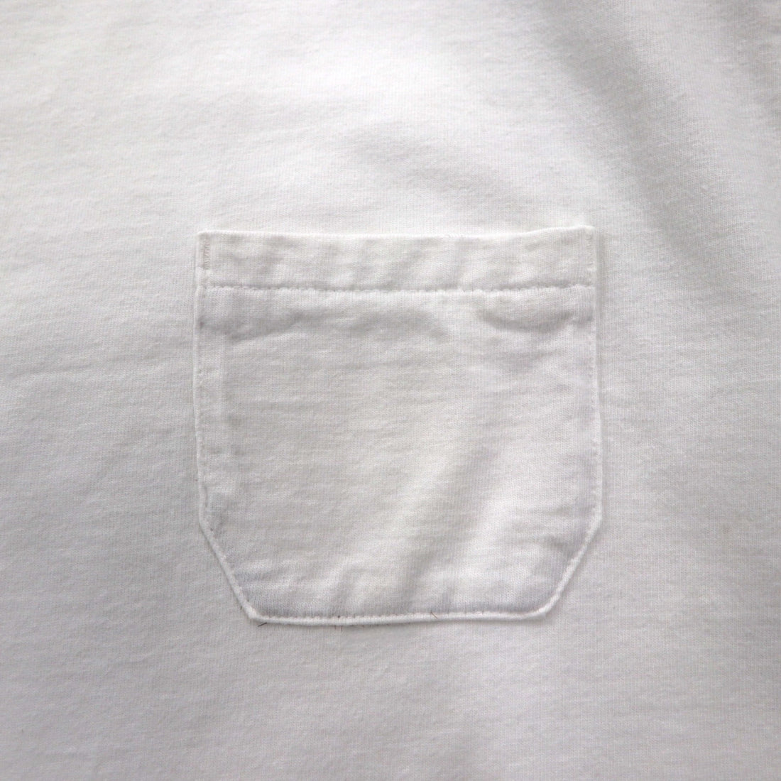 Nigel Cabourn 7.8oz Pocket T-Shirt, XL, White Cotton
